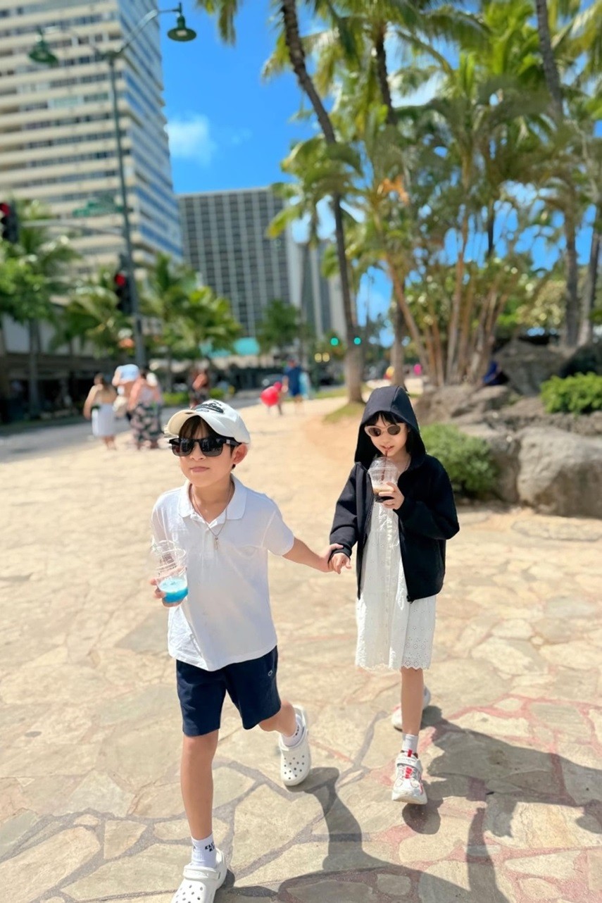 Hình ảnh gia đình đạo diễn Lý Hải Hình ảnh gia đình đạo diễn Lý Hải