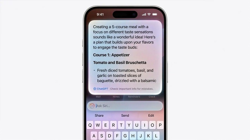 Tích hợp ChatGPT vào Siri
