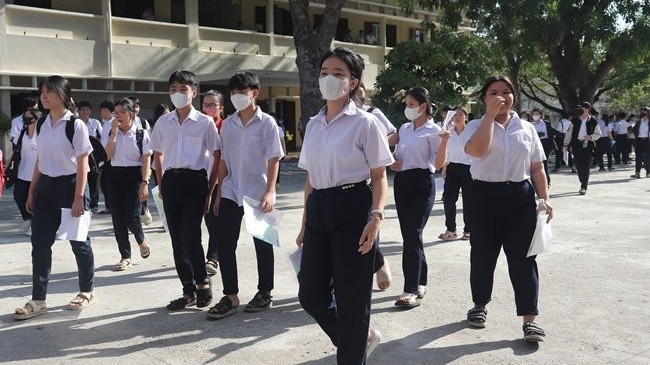 Bình Định công bố điểm thi vào lớp 10
