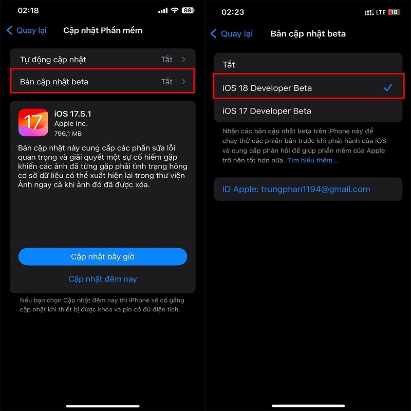 Mách bạn cách cập nhật iOS 18 Beta với nhiều tính năng mới siêu hay Mách bạn cách cập nhật iOS 18 Beta với nhiều tính năng mới siêu hay