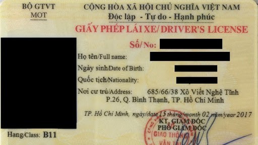 Giấy phép lái xe B1 và B11 khác nhau thế nào?