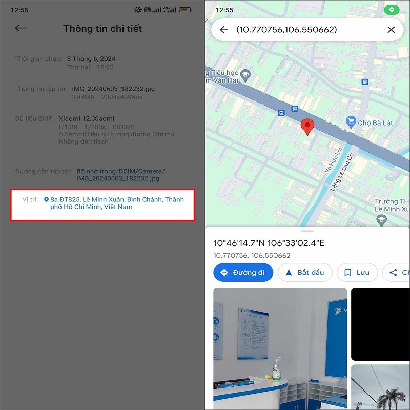 Tìm vị trí qua ảnh chụp trên Xiaomi với vài thao tác đơn giản