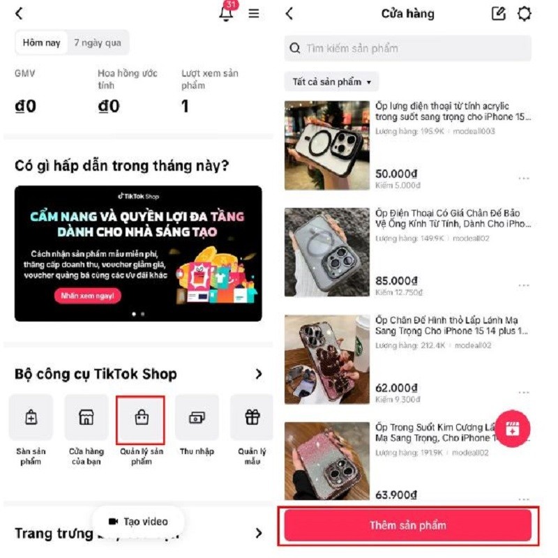 Hướng dẫn chi tiết cách đăng sản phẩm trên Tiktok Shop trên điện thoại