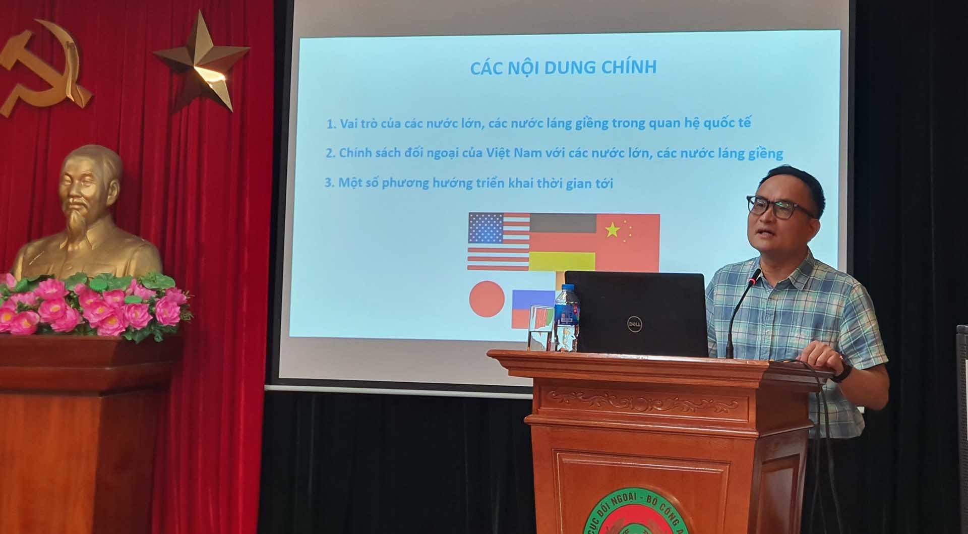 Trung tâm FOSET, Học viện Ngoại giao phối hợp đào tạo, bồi dưỡng cho cán bộ, chiến sĩ của Bộ Công an