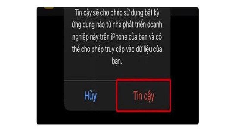 Cách kích hoạt tùy chọn tin cậy iPhone trên các ứng dụng siêu đơn giản Cách kích hoạt tùy chọn tin cậy iPhone trên các ứng dụng siêu đơn giản
