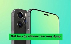 Cách kích hoạt tùy chọn tin cậy iPhone trên các ứng dụng siêu đơn giản