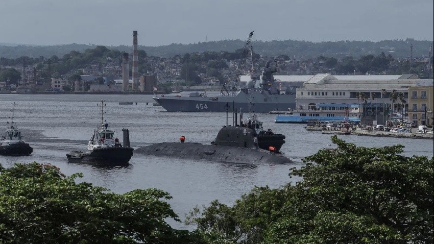 Đội tàu chiến Nga rời cảng thủ đô của Cuba