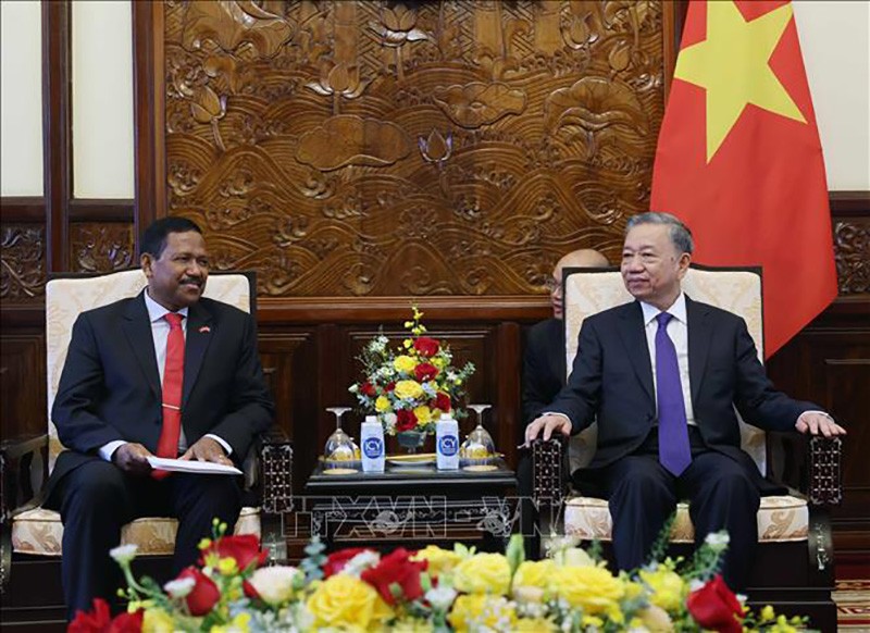 Chủ tịch nước Tô Lâm tiếp tiếp Đại sứ các nước trình Quốc thư Chủ tịch nước Tô Lâm tiếp tiếp Đại sứ các nước trình Quốc thư