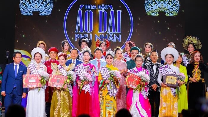 Tôn vinh những gương mặt Hoa hậu Áo dài phu nhân toàn châu Âu năm 2024