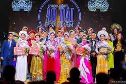 Tôn vinh những gương mặt Hoa hậu Áo dài phu nhân toàn châu Âu năm 2024