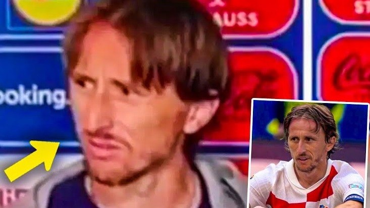 Đội trưởng tuyển Croatia Luka Modric bỏ ngang buổi phỏng vấn sau câu hỏi bí ẩn