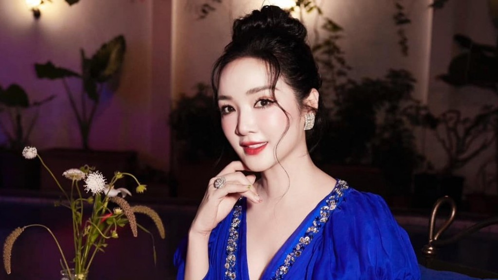 Hoa hậu Đền Hùng Giáng My toát lên vẻ trẻ trung, dịu dàng