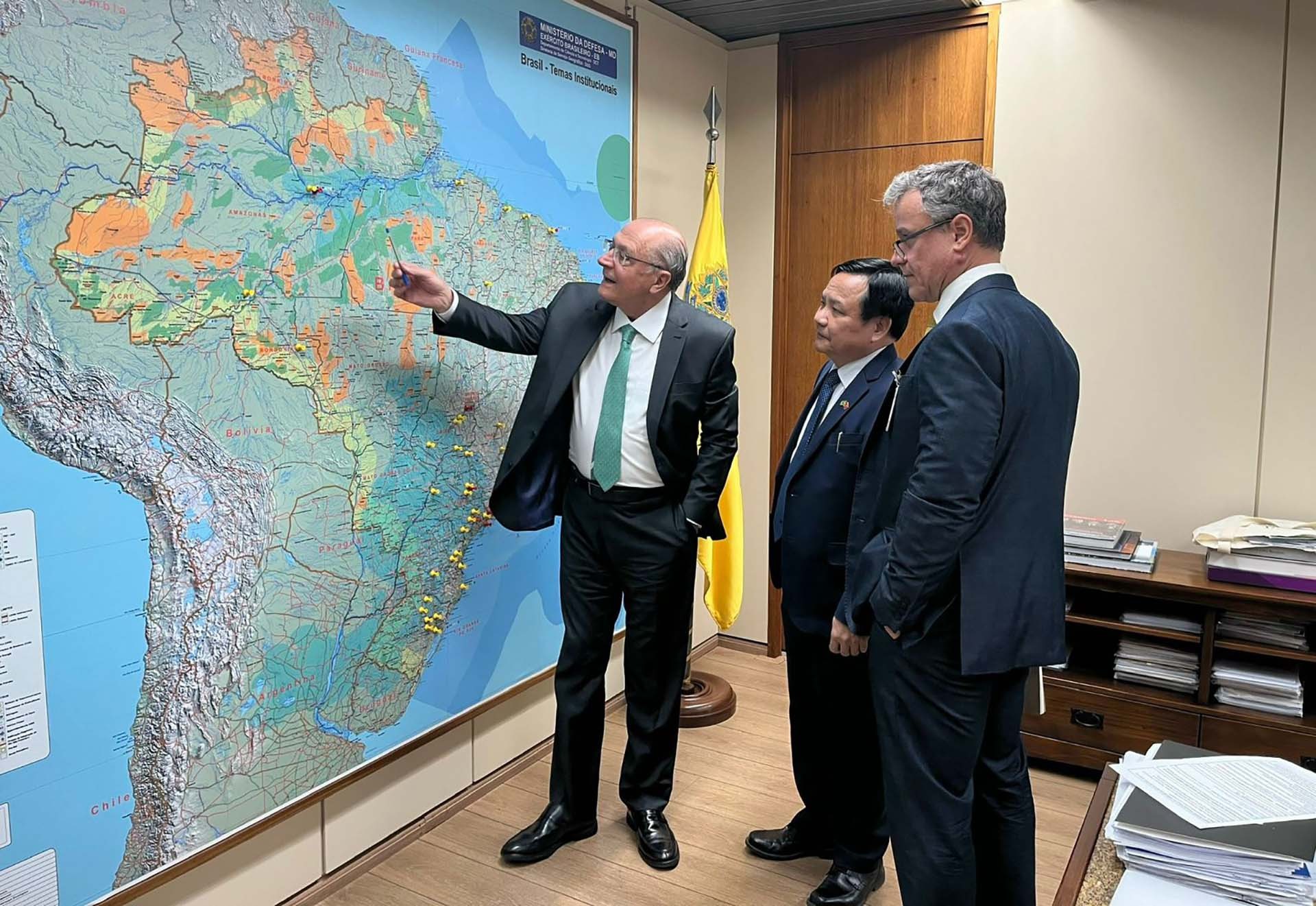 Hợp tác kinh tế, thương mại giữa Việt Nam và Brazil tiếp tục phát triển Hợp tác kinh tế, thương mại giữa Việt Nam và Brazil tiếp tục phát triển