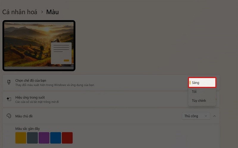 Cách tắt chế độ tối trên máy tính Windows 11 nhanh và đơn giản nhất Cách tắt chế độ tối trên máy tính Windows 11 nhanh và đơn giản nhất