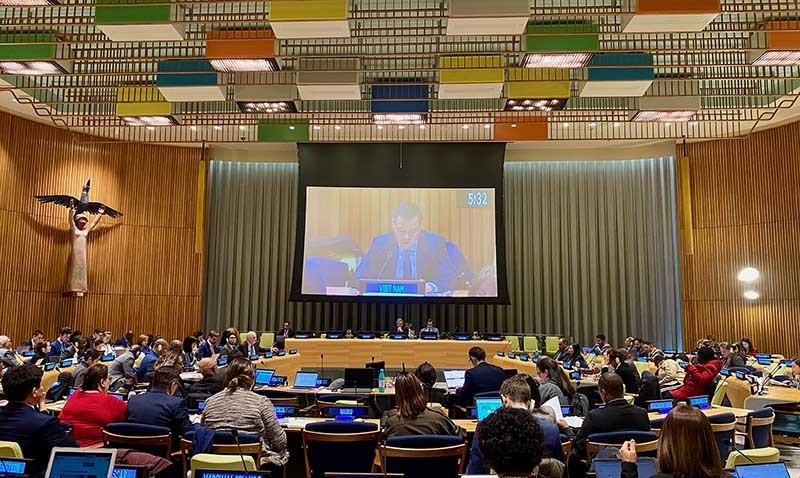 Hội nghị lần thứ hai các nước thành viên Hiệp ước cấm vũ khí hạt nhân (TPNW) được tổ chức từ ngày 27/11-1/12/2023, tại trụ sở Liên hợp quốc, New York (Mỹ). Hội nghị lần thứ hai các nước thành viên Hiệp ước cấm vũ khí hạt nhân (TPNW) được tổ chức từ ngày 27/11-1/12/2023, tại trụ sở Liên hợp quốc, New York (Mỹ).