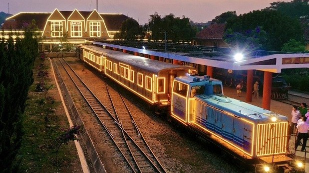 Ga đường sắt Đà Lạt - điểm du lịch mới tại tỉnh Lâm Đồng