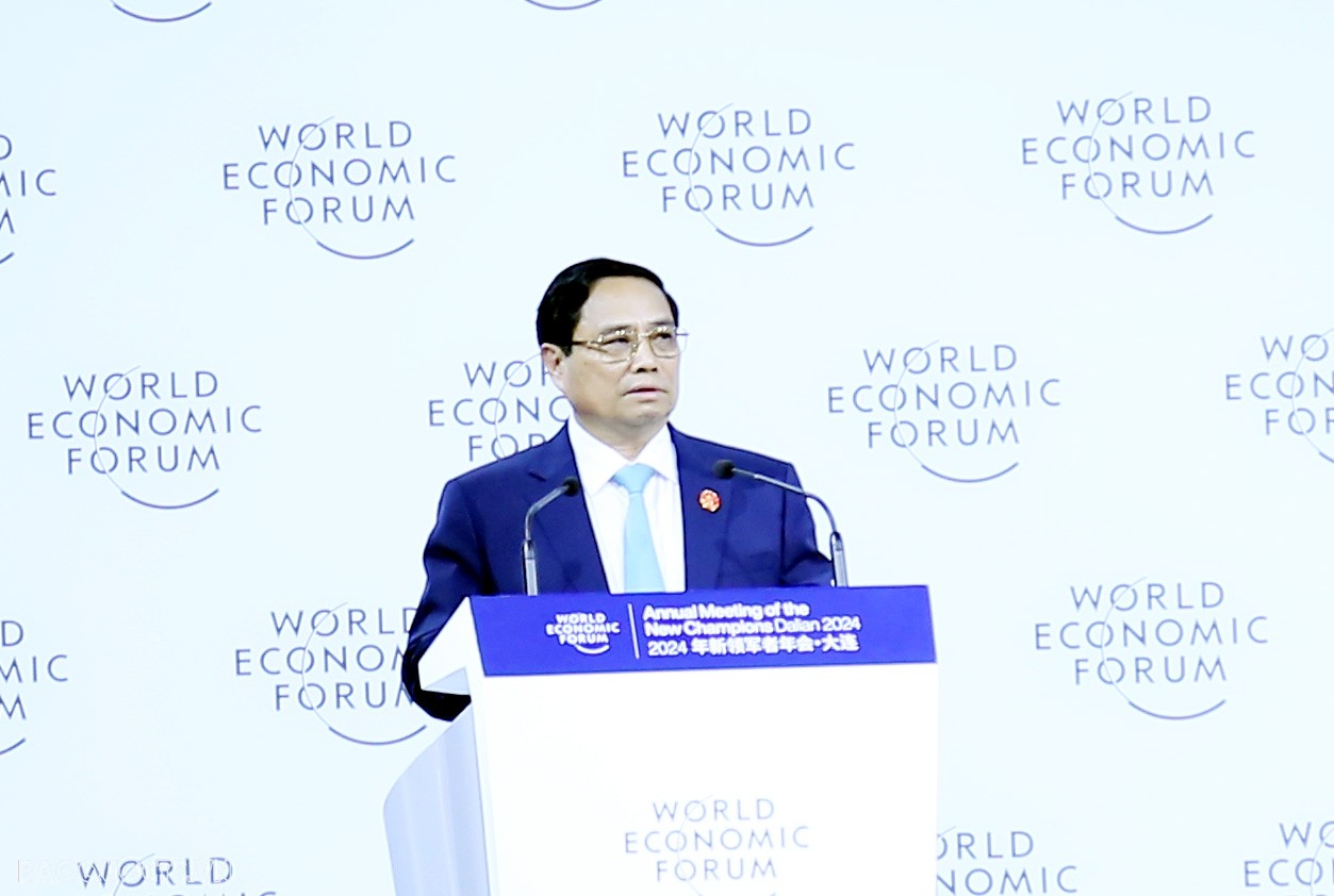 Toàn văn bài phát biểu đặc biệt của Thủ tướng Phạm Minh Chính tại WEF Đại Liên 2024 Toàn văn bài phát biểu đặc biệt của Thủ tướng Phạm Minh Chính tại WEF Đại Liên 2024