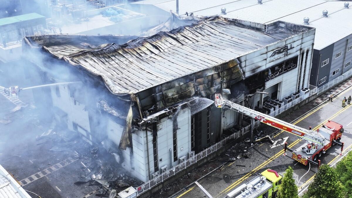 Cháy nhà máy pin ở Hàn Quốc: Không có công dân Việt Nam thương vong