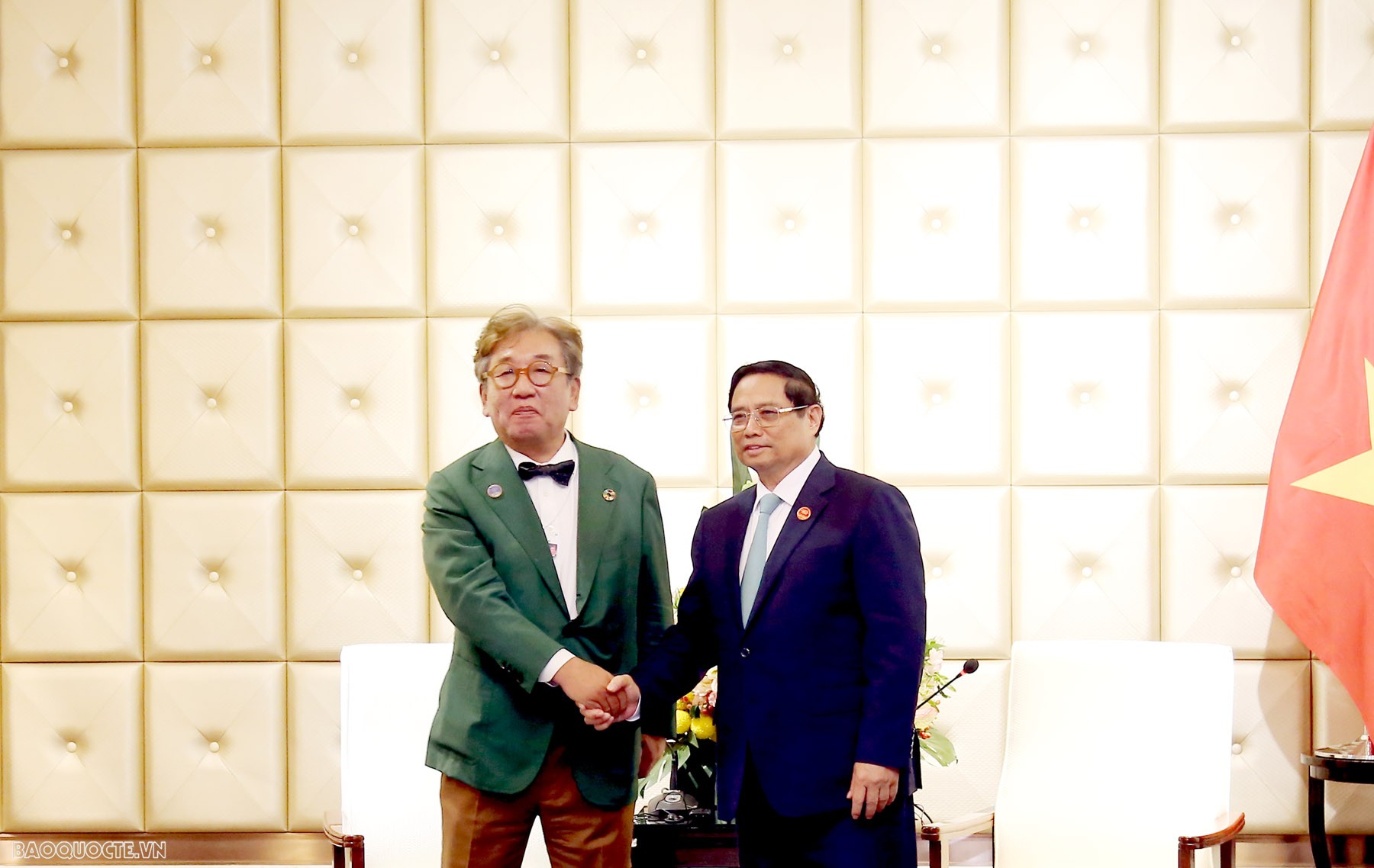 Thủ tướng Chính phủ tiếp Chủ tịch Ủy ban trung hòa các-bon và tăng trưởng xanh Hàn Quốc Việt Nam-Hàn Quốc tăng cường hợp tác phát triển kinh tế xanh, giảm khí thải carbon