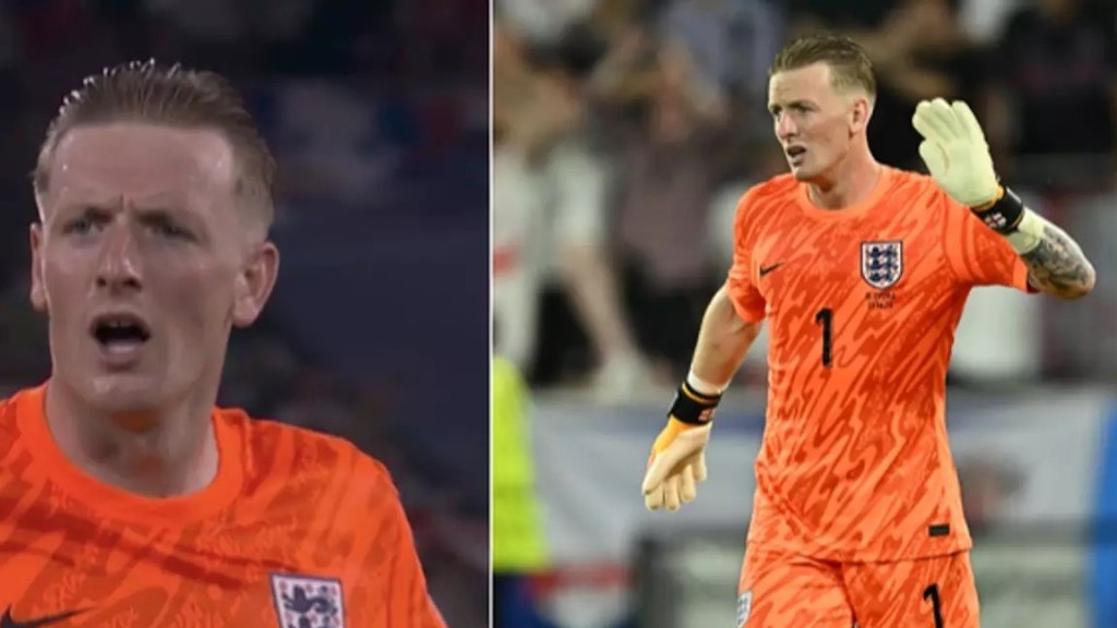 Thủ môn Jordan Pickford lập kỷ lục giữ sạch lưới của tuyển Anh tại các giải đấu lớn