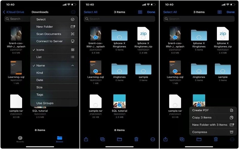 Bật mí cách nén file trên iPhone siêu đơn giản, không phải ai cũng biết Bật mí cách nén file trên iPhone siêu đơn giản, không phải ai cũng biết