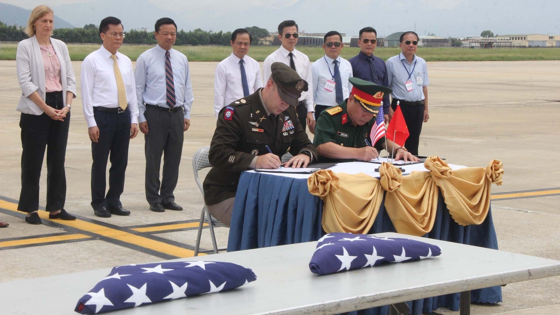 Lễ hồi hương hài cốt quân nhân Hoa Kỳ lần thứ 165