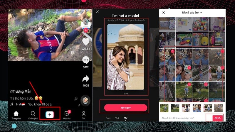 3 cách ghép ảnh trên TikTok thành video đơn giản, nhanh chóng 3 cách ghép ảnh trên TikTok thành video đơn giản, nhanh chóng