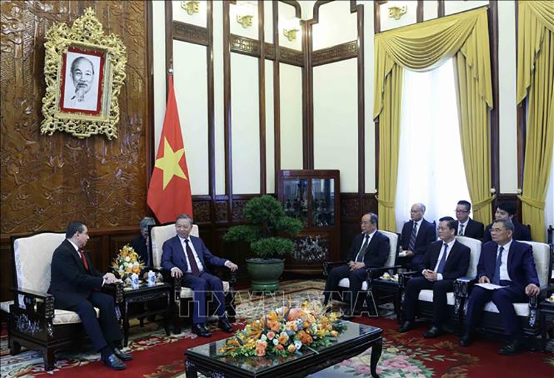 Chủ tịch nước Tô Lâm tiếp Đại sứ Colombia Chủ tịch nước Tô Lâm tiếp Đại sứ Colombia