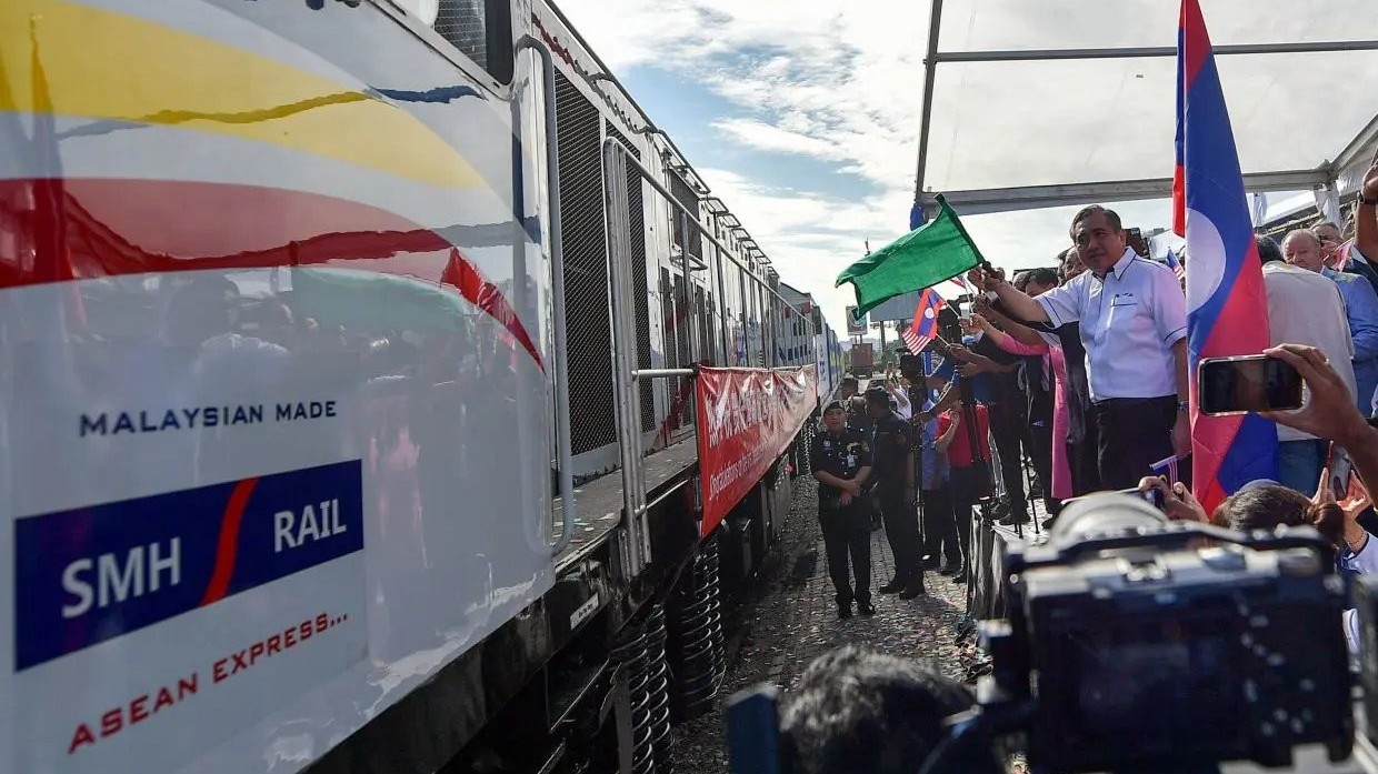 Malaysia ra mắt tàu chở hàng ASEAN Express, kết nối thị trường Đông Nam Á và Trung Quốc