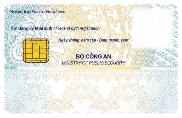 mặt sau thẻ căn cước Những lưu ý khi đổi từ CCCD sang thẻ căn cước từ ngày 1/7/2024