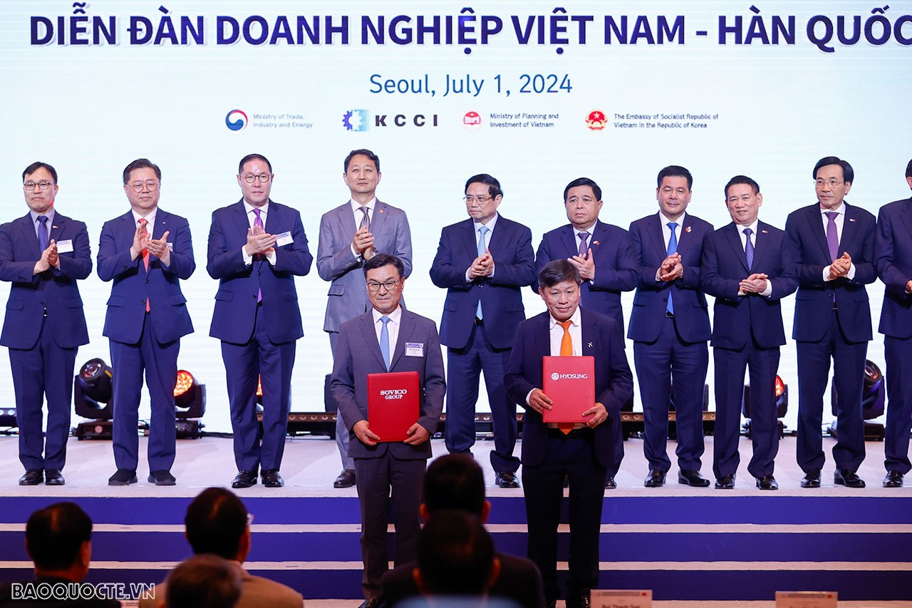 Thủ tướng Phạm Minh Chính: Quan hệ Việt Nam-Hàn Quốc đang ở giai đoạn ‘đủ độ chín’ Diễn đàn Doanh nghiệp Việt Nam Hàn Quốc