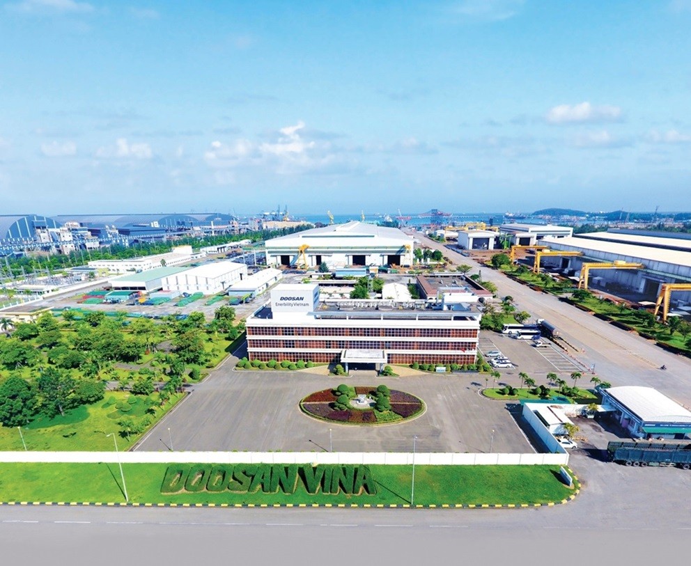 Nhà máy công nghiệp nặng Doosan Vian tại Quảng Ngãi (DOFA Quảng Ngãi) Nhà máy công nghiệp nặng Doosan Vian tại Quảng Ngãi (DOFA Quảng Ngãi)