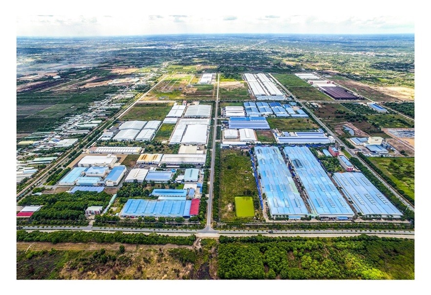 Ảnh: Khu công nghiệp Long Giang. Ảnh: Khu công nghiệp Long Giang.