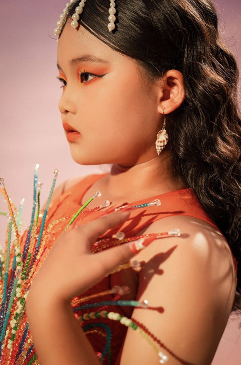 Rita Thiên Phúc đảm nhận vai trò đại diện BST của Trinh Châu tại Ocean Fashion Show 2024