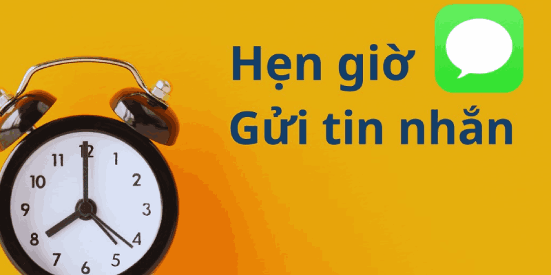 Cách hẹn giờ gửi tin nhắn trên iMessage cực đơn giản Cách hẹn giờ gửi tin nhắn trên iMessage cực đơn giản