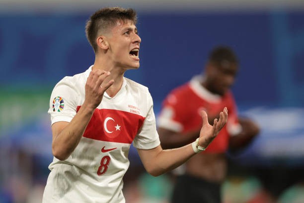 Tiền vệ Arda Guler ghi 1 bàn và có 1 kiến tạo tại EURO 2024. (Nguồn GettyImages)