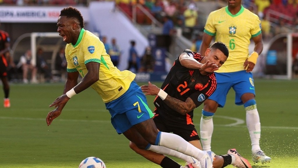 Copa America 2024: Đội tuyển Brazil mất oan 1 quả penalty?