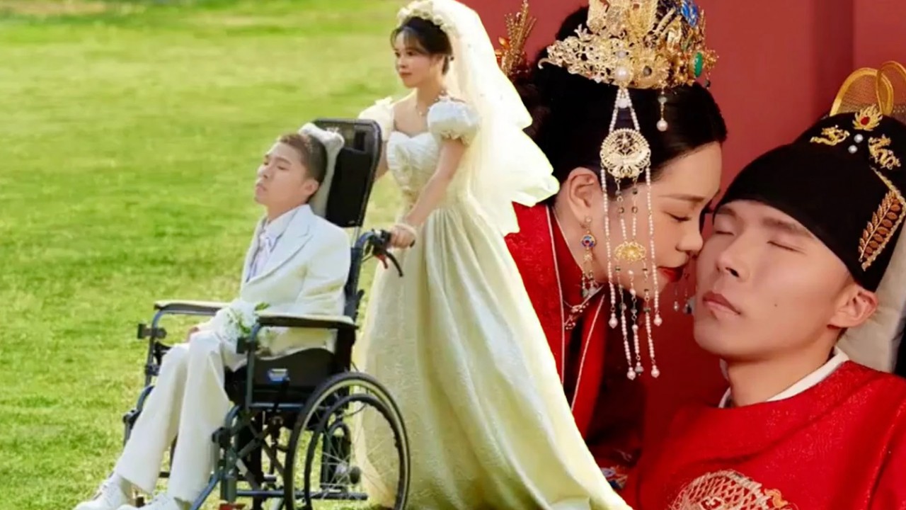 Chuyện tình cảm động của cô Lulu và và người đàn ông khuyết tật