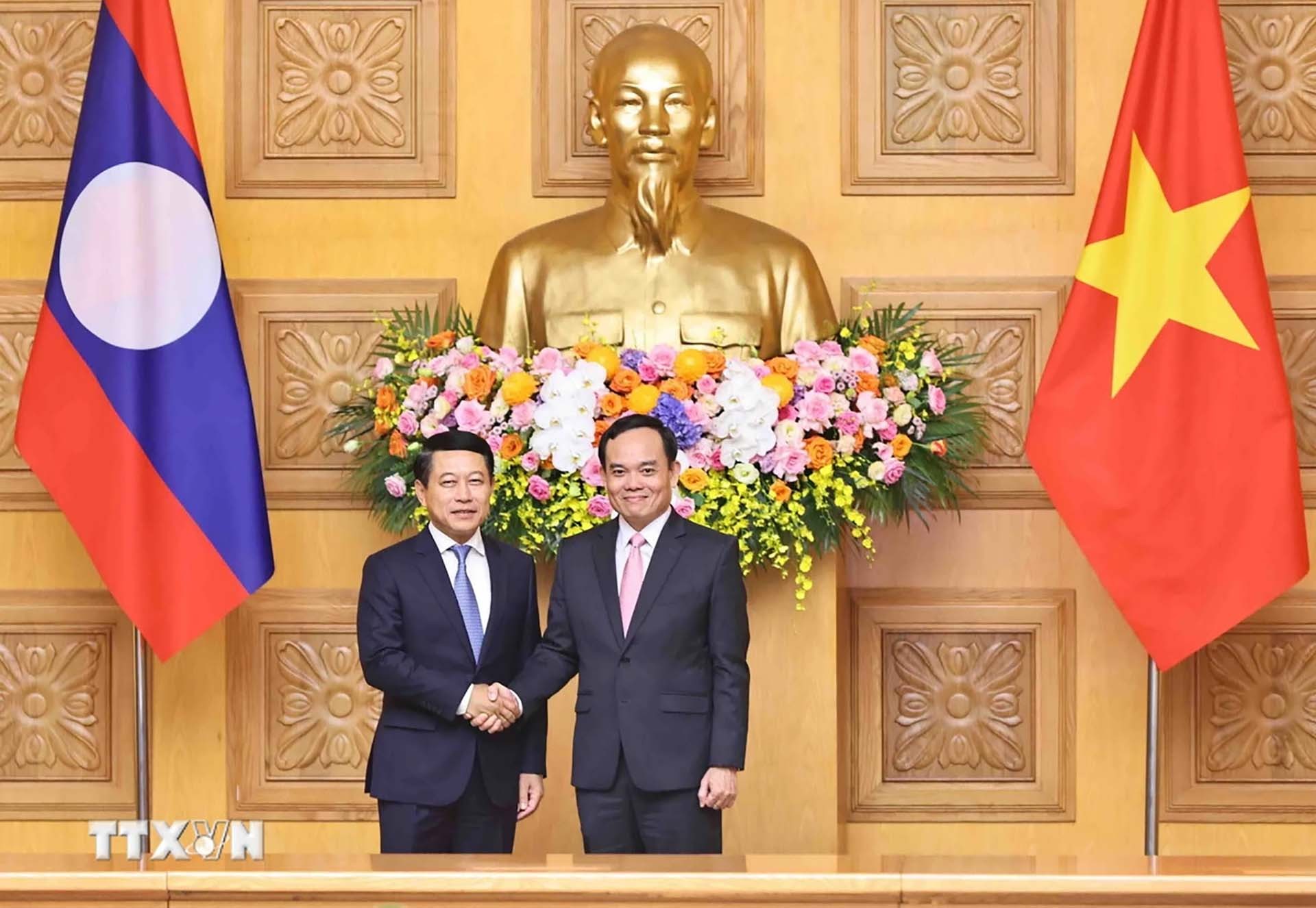 Thủ tướng Phạm Minh Chính tiếp Phó Thủ tướng Chính phủ, Bộ trưởng Ngoại giao Lào Thủ tướng Phạm Minh Chính tiếp Phó Thủ tướng Chính phủ, Bộ trưởng Ngoại giao Lào