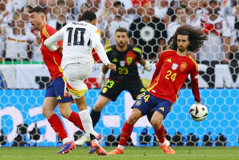 EURO 2024: Tây Ban Nha loại chủ nhà Đức sau 120 phút kịch tính EURO 2024: Tây Ban Nha loại chủ nhà Đức sau 120 phút kịch tính