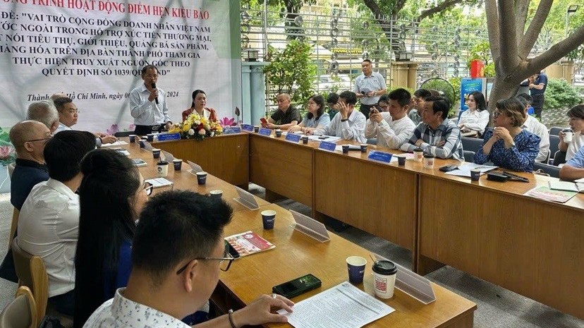 Phát huy vai trò cộng đồng doanh nhân Việt Nam ở nước ngoài trong hỗ trợ xúc tiến thương mại, quảng bá sản phẩm