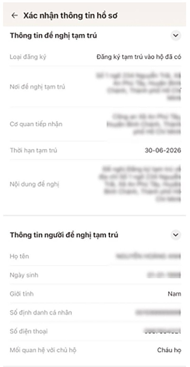 Hướng dẫn đăng ký tạm trú trên VNeID Hướng dẫn chi tiết cách đăng ký tạm trú trên VNeID