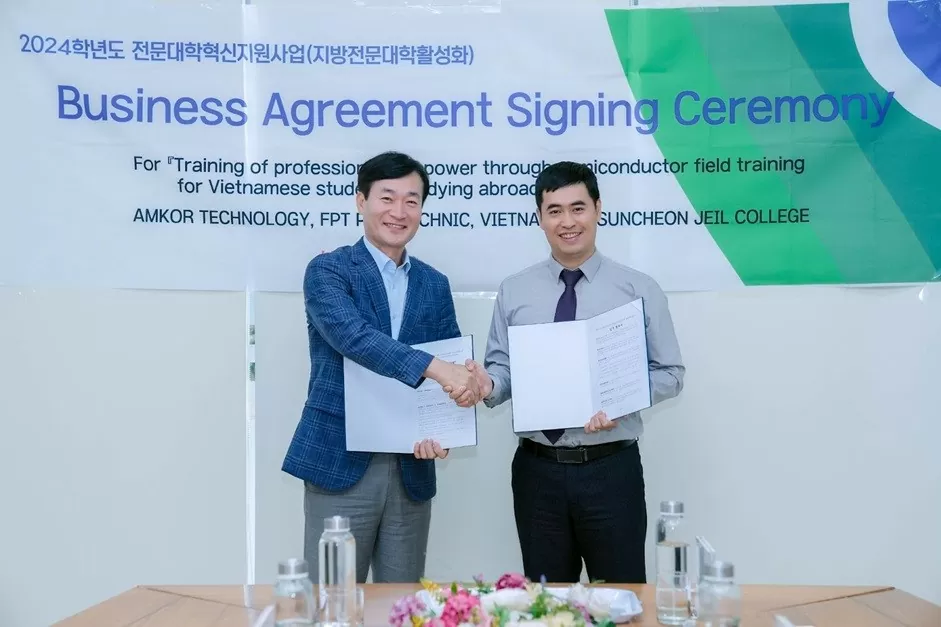 Thêm cơ hội du học và làm việc tại Hàn Quốc ngành bán dẫn cho sinh viên Việt Nam Thêm cơ hội du học và làm việc tại Hàn Quốc trong ngành bán dẫn cho sinh viên Việt Nam