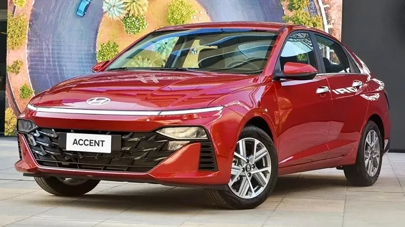 Top 5 xe sedan cỡ B bán chạy nhất tháng 6/2024 Hyundai Accent vẫn dẫn đầu