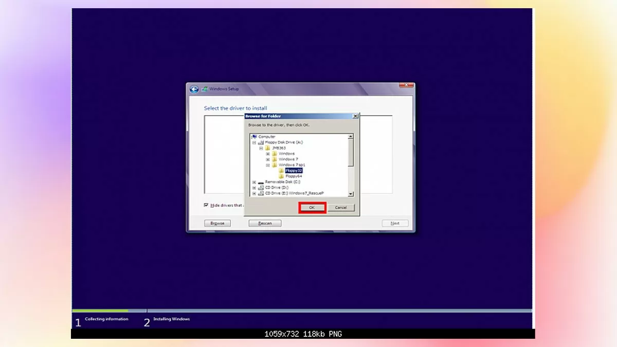 Hướng dẫn cách khắc phục lỗi cài Windows không nhận ổ cứng Hướng dẫn cách khắc phục lỗi cài Windows không nhận ổ cứng