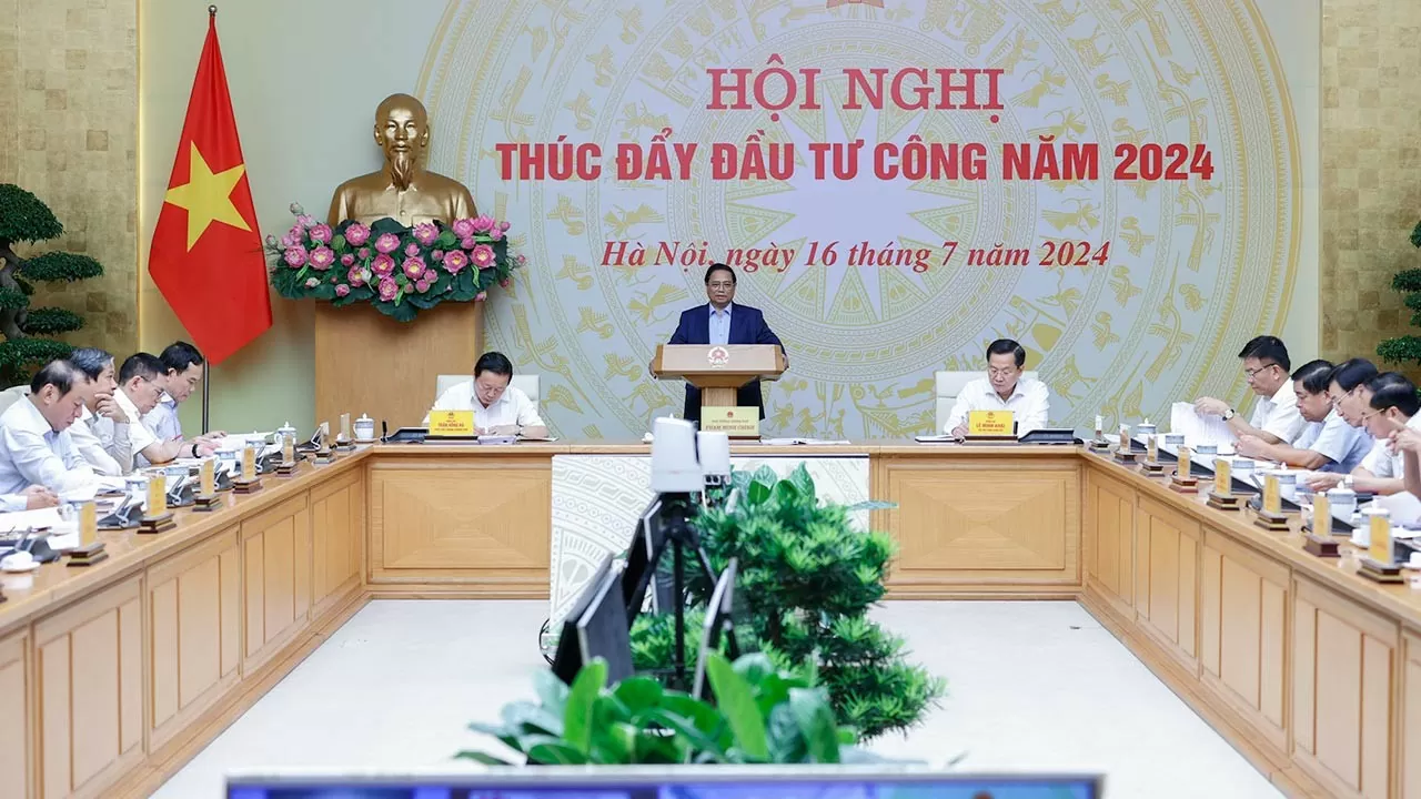Thủ tướng Chính phủ chỉ đạo quyết liệt giải ngân 669,3 nghìn tỷ đồng đầu tư công năm 2024 Thủ tướng Chính phủ chỉ đạo quyết liệt giải ngân 669,3 nghìn tỷ đồng đầu tư công năm 2024
