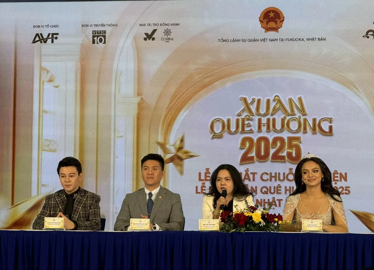 Lễ ra mắt chuỗi sự kiện ‘Xuân quê hương 2025’ tại Nhật Bản Lễ ra mắt chuỗi sự kiện ‘Xuân quê hương 2025’ tại Nhật Bản