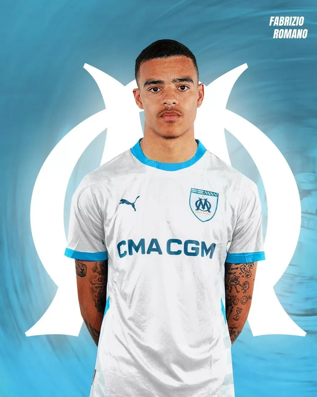 CĐV Marseille hát, đốt pháo khói chào đón Mason Greenwood CĐV Marseille hát, đốt pháo khói chào đón Mason Greenwood