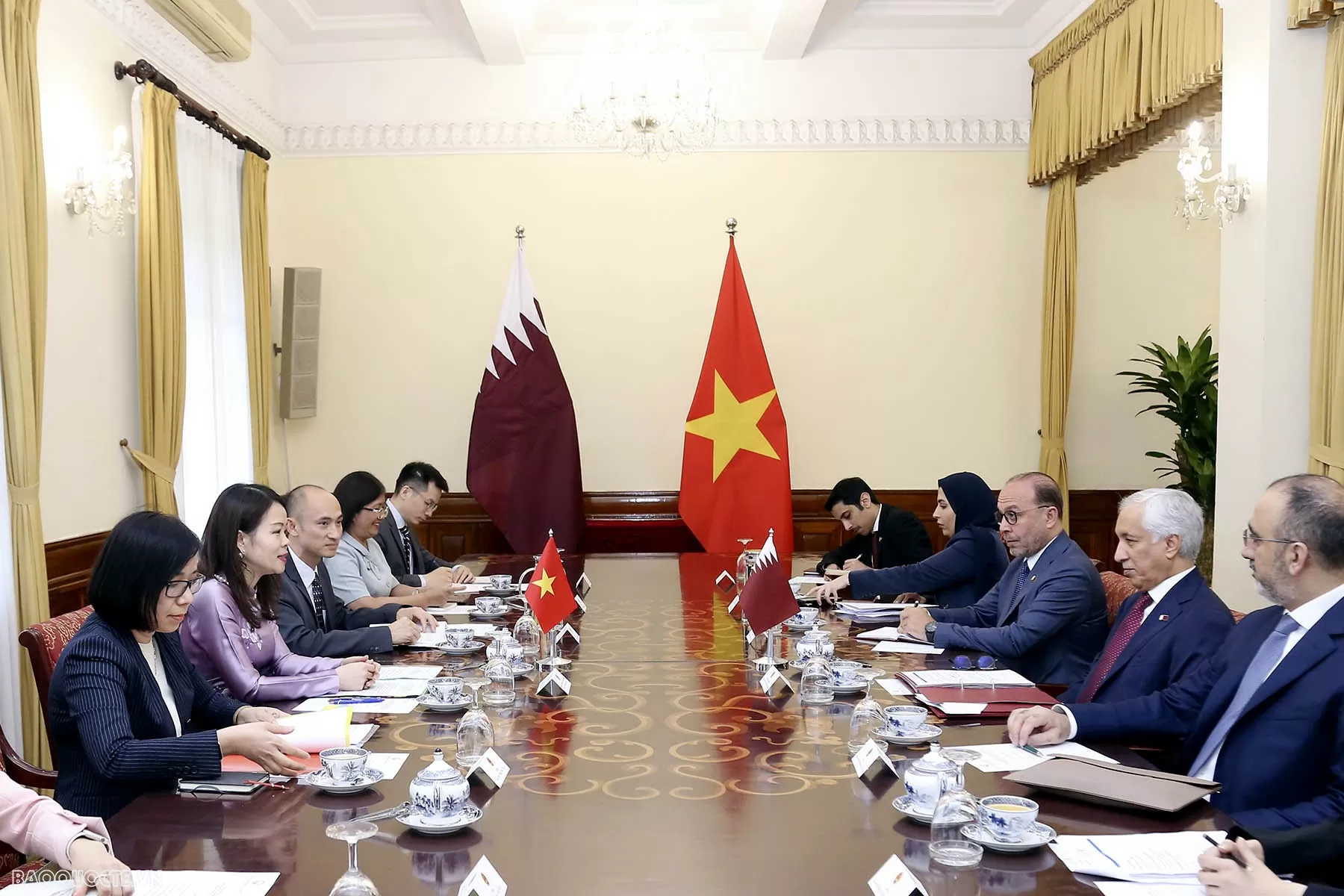 Tham vấn chính trị lần 3 giữa Bộ Ngoại giao Việt Nam và Bộ Ngoại giao Qatar Tham vấn chính trị lần 3 giữa Bộ Ngoại giao Việt Nam và Bộ Ngoại giao Qatar