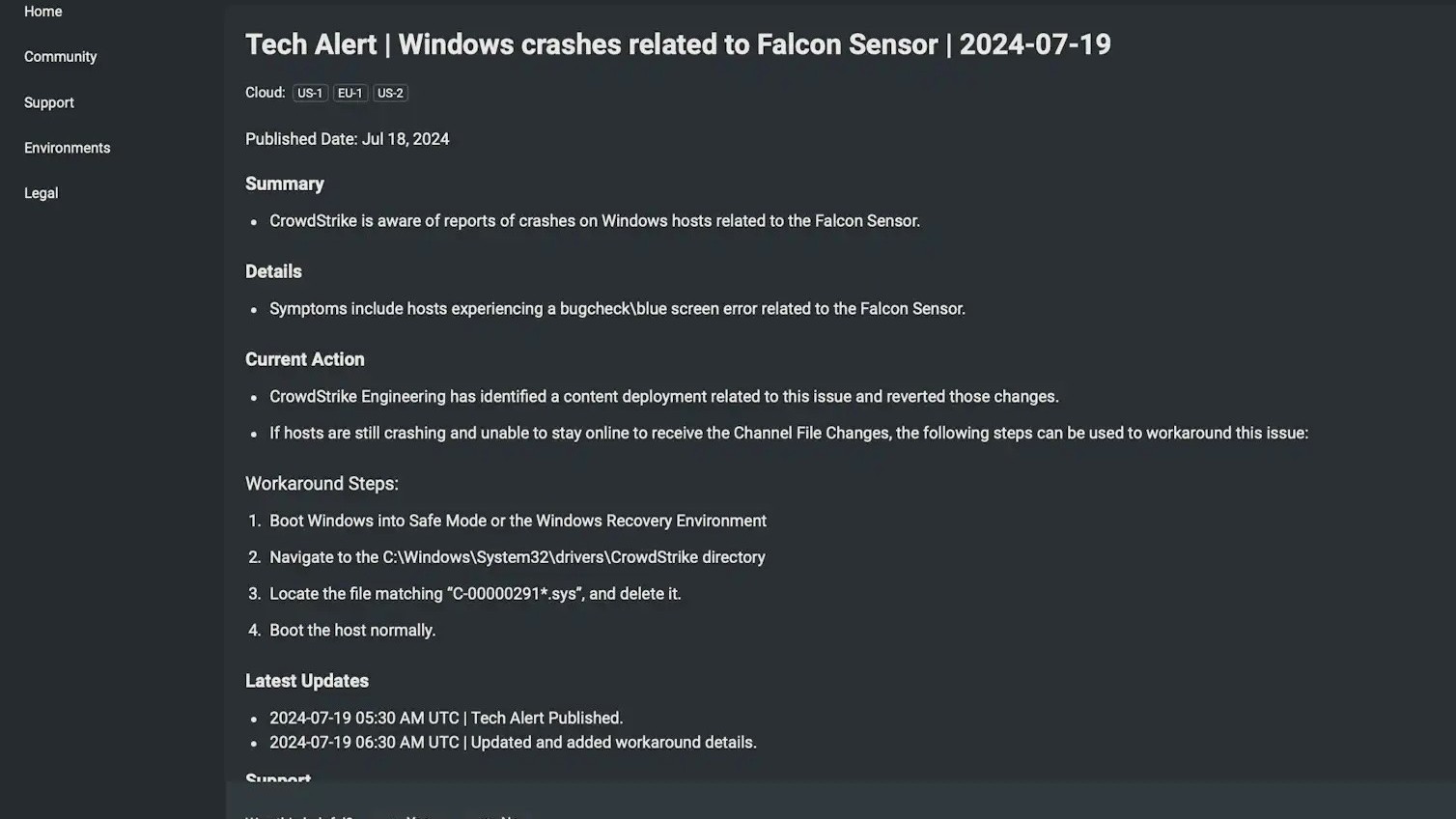Sự cố gián đoạn máy tính toàn cầu - hồi chuông cảnh báo với ngành tài chính